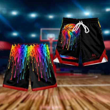 BASKETBALL DRIP Youth Shorts
