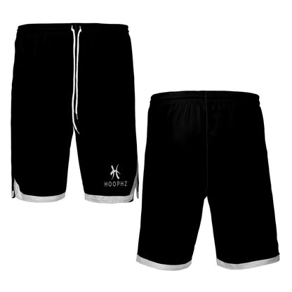 HOOPHZ Signature Black Basketball Shorts