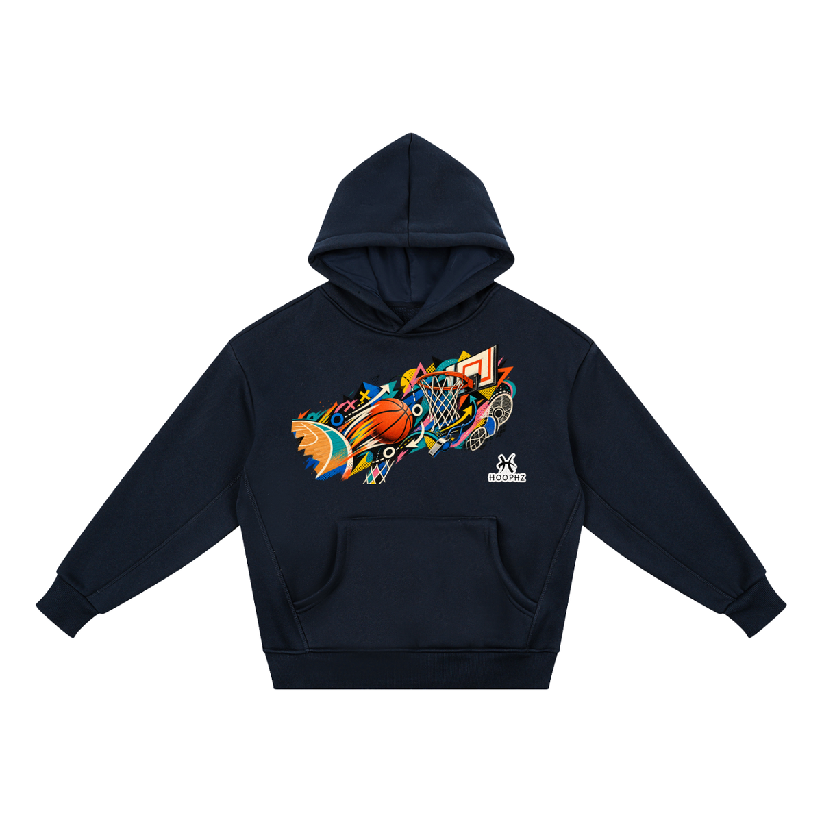 COURT FUSION Youth Basketball Fleece Hoodie
