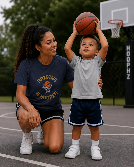 Raising a Hooper Basketball Mom T-Shirt
