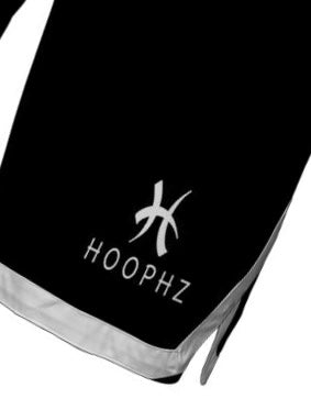 HOOPHZ Signature Black Basketball Shorts