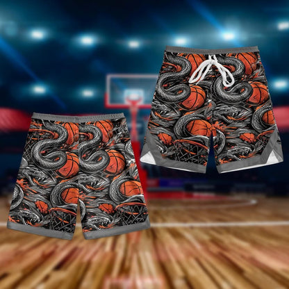 SNAKES Youth Basketball Shorts